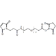 α-MaleiMidopropionyl-ω-succiniMidyl-12(<em>ethylene</em> <em>glycol</em>)