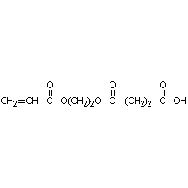 <em>琥珀酸</em>单(2-丙烯酰氧代<em>乙</em><em>酯</em>)(含稳定剂MEHQ)