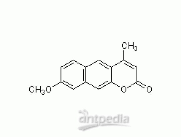 8-甲氧基-4-甲基苯并[g]香豆素