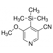 5-Methoxy-4-(<em>trimethylsilyl</em>)nicotinonitrile