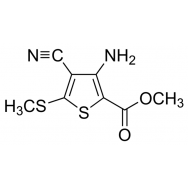 Methyl <em>3-amino-4-cyano</em>-5-methylsulfanylthiophene-2-carboxylate