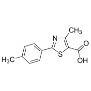 <em>4-Methyl-2</em>-(<em>4</em>-methylphenyl)-<em>1,3-thiazole-5-carboxylic</em> <em>acid</em>
