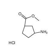 methyl (<em>1R</em>,<em>3S</em>)-<em>3-aminocyclopentane-1</em>-carboxylate hydrochloride