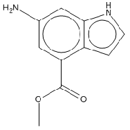 <em>Methyl</em> <em>6-amino</em>-4-indolecarboxylate