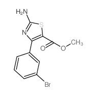 Methyl <em>2-amino-4</em>-(<em>3</em>-bromophenyl)<em>thiazole-5-carboxylate</em>