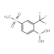 <em>4</em>-(Methylsulfonyl)-2-(trifluoromethyl)<em>phenylboronic</em> <em>acid</em>