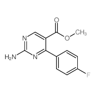 Methyl <em>2-amino-4</em>-(<em>4-fluorophenyl</em>)pyrimidine-<em>5</em>-carboxylate
