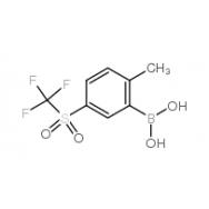 2-Methyl-5-(<em>trifluoromethylsulfonyl</em>)phenylboronic acid