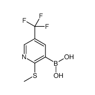 2-Methylthio-5-trifluoromethylpyridine-3-boronic acid
