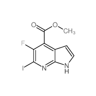 <em>Methyl</em> <em>5-fluoro-6-iodo</em>-1h-pyrrolo[2,3-b]pyridine-4-carboxylate