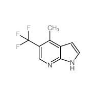 4-Methyl-<em>5</em>-(<em>trifluoromethyl</em>)-1h-pyrrolo[<em>2</em>,3-b]<em>pyridine</em>