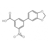 <em>3</em>-(<em>3</em>,4-Methylenedioxyphenyl)-5-<em>nitrobenzoic</em> <em>acid</em>