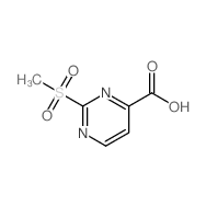 <em>2-Methanesulfonylpyrimidine-4-carboxylic</em> <em>acid</em>