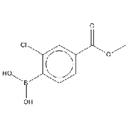 <em>Methyl</em> 4-borono-3-<em>chlorobenzoate</em>