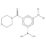 3-(Morpholine-4-carbonyl)-5-<em>nitrophenylboronic</em> <em>acid</em>