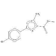 methyl <em>3-amino</em>-5-(4-chlorophenyl)<em>thiophene-2</em>-carboxylate