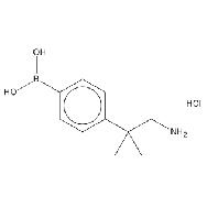 2-<em>Methyl</em>-2-(4-boronophenyl)<em>propylamine</em>, HCl