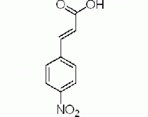4-硝基肉桂酸, 主要为反式