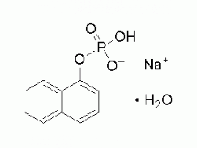 1-萘磷酸单钠盐，一水