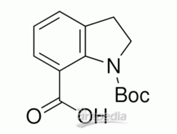 N-Boc-吲哚啉-7-羧酸