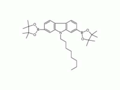 9-正辛基-2,7-双(4,4,5,5-四甲基-1,3,2-二氧硼戊环-2-基)咔唑