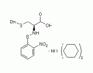 N-(2-硝基苯亚磺酰基)-S-苯甲基-L-半胱氨酸双环己基铵盐