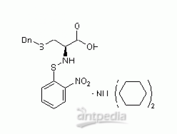 N-(2-硝基苯亚磺酰基)-S-苯甲基-L-半胱氨酸双环己基铵盐