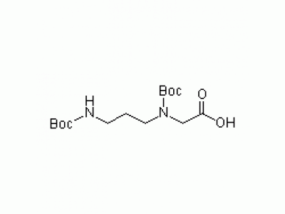 N-叔丁氧羰基-N-[3-(叔丁氧羰基氨基)丙基]甘氨酸
