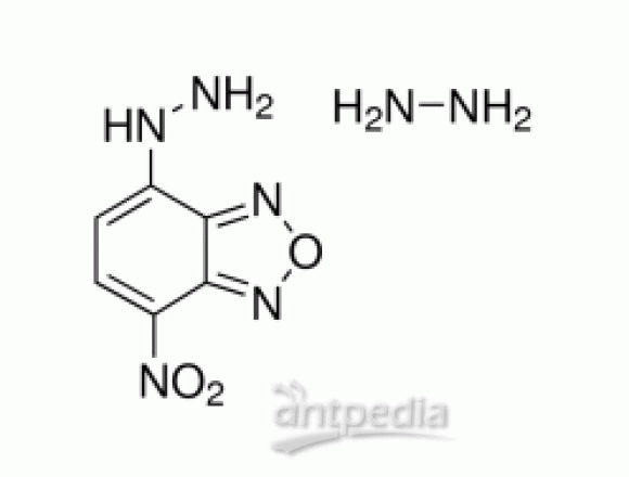 NBD-H (=4-肼基-7-硝基-2,1,3-苯并恶二唑肼)[用于高效液相色谱标记]