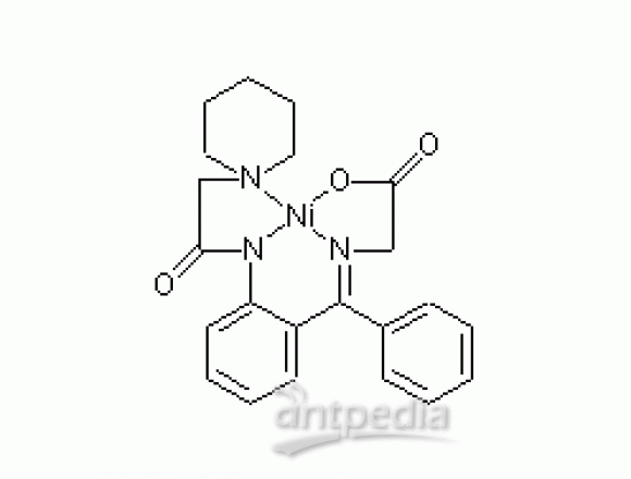 [N-[α-[2-(哌啶基乙酰氨基)苯基]亚苄基]甘氨酸基]镍