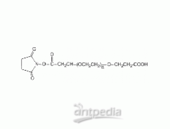 N-羟基琥珀酰亚胺 PEG 羧酸