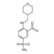 3-<em>nitro-4</em>-[(oxan-<em>4</em>-ylmethyl)<em>amino</em>]<em>benzene-1</em>-sulfonamide