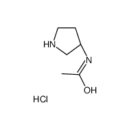 <em>N</em>-[(3S)-pyrrolidin-3-yl]<em>acetamide</em> hydrochloride