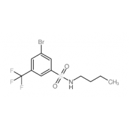 <em>N-Butyl</em> 3-bromo-5-(trifluoromethyl)benzenesulfonamide
