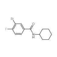 N-<em>Cyclohexyl</em> 3-bromo-4-fluorobenzamide