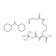 <em>N-Boc-N</em>'-allyloxycarbonyl-<em>L-lysine</em> dicyclohexyl ammonium salt