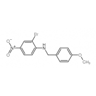 N-(<em>4</em>-methoxybenzyl) <em>2-bromo-4-nitroaniline</em>