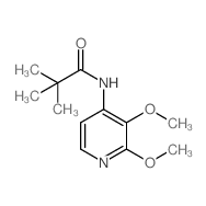 <em>N</em>-(<em>2,3-Dimethoxypyridin-4-yl</em>)pivalamide