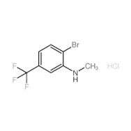 <em>N</em>-Methyl 2-bromo-5-(trifluoromethyl)<em>aniline</em>, HCl