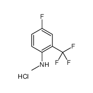 N-Methyl <em>4</em>-fluoro-2-(trifluoromethyl)<em>aniline</em>, <em>HCl</em>
