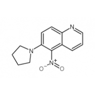5-<em>Nitro</em>-6-(pyrrolidin-1-<em>yl</em>)quinoline