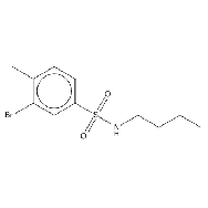 <em>N-Butyl</em> 3-bromo-4-methylbenzenesulfonamide