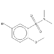 N,N-Dimethyl <em>5-bromo-2-methoxybenzenesulfonamide</em>