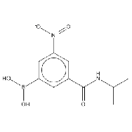 3-(<em>N</em>-Isopropylaminocarbonyl)-<em>5</em>-nitrophenylboronic <em>acid</em>