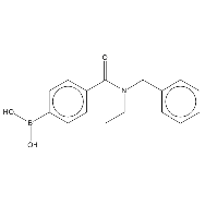 <em>N-Benzyl-N</em>-ethyl 4-boronobenzamide