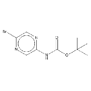 N-<em>Boc-2-amino</em>-5-bromopyrazine