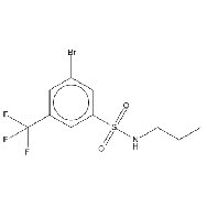 <em>N-Propyl</em> 3-bromo-<em>5</em>-trifluoromethylbenzenesulfonamide