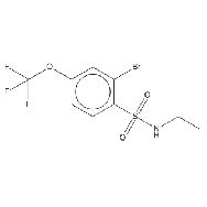<em>N-Ethyl</em> <em>2</em>-Bromo-4-trifluoromethoxybenzenesulfonamide