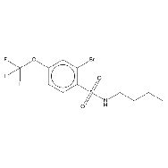 <em>N-Butyl</em> 2-bromo-4-trifluoromethoxybenzenesulfonamide