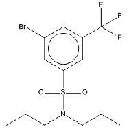 <em>N</em>,<em>N</em>-Dipropyl <em>3-bromo-5</em>-trifluoromethylbenzenesulfonamide